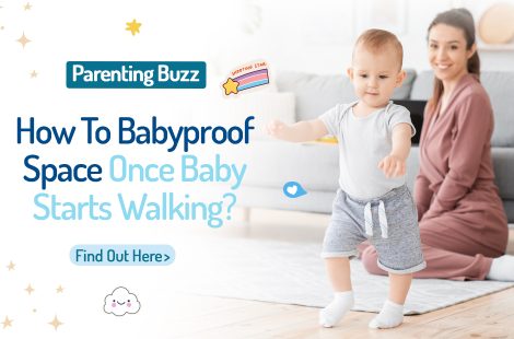 How to baby-proof space once the baby starts walking?